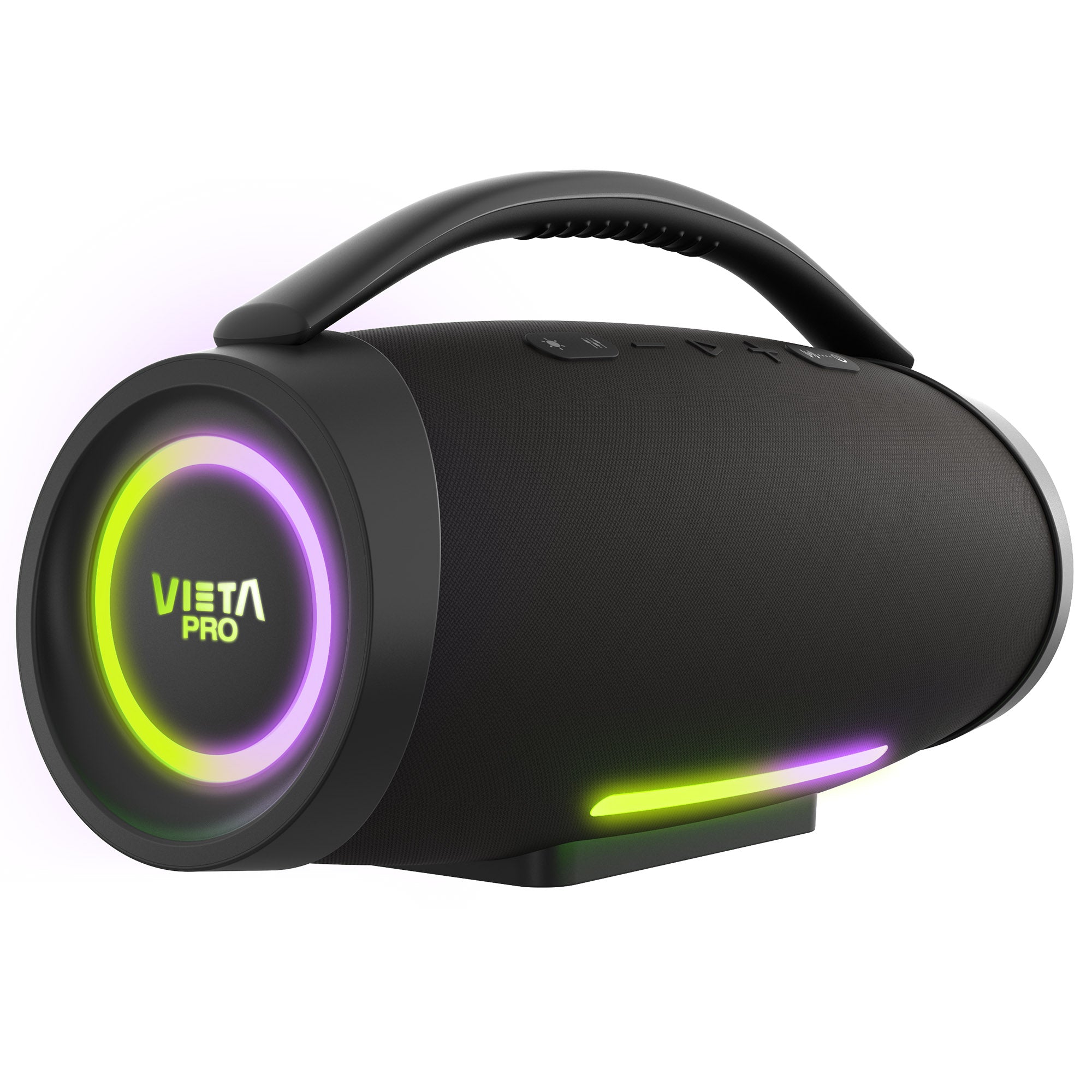 Thunder Altavoz portátil bluetooth potente de 150W con luces RGB