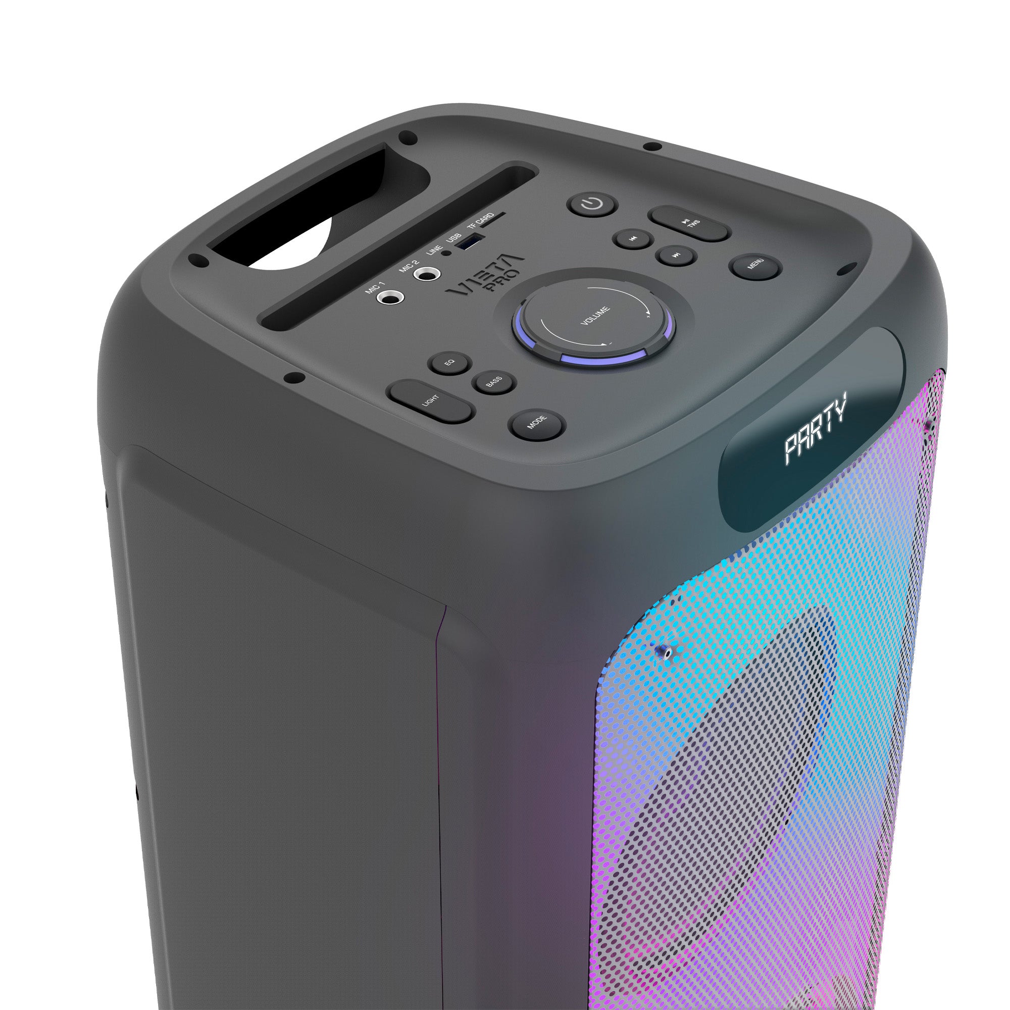 Party 220 - Altavoz High Watts de 500W con Auracast y Luces LED y micrófono