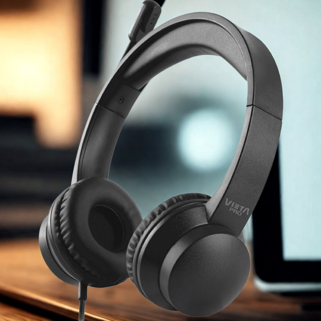 AudΓfonos trabajo con cable y micro USB Vieta