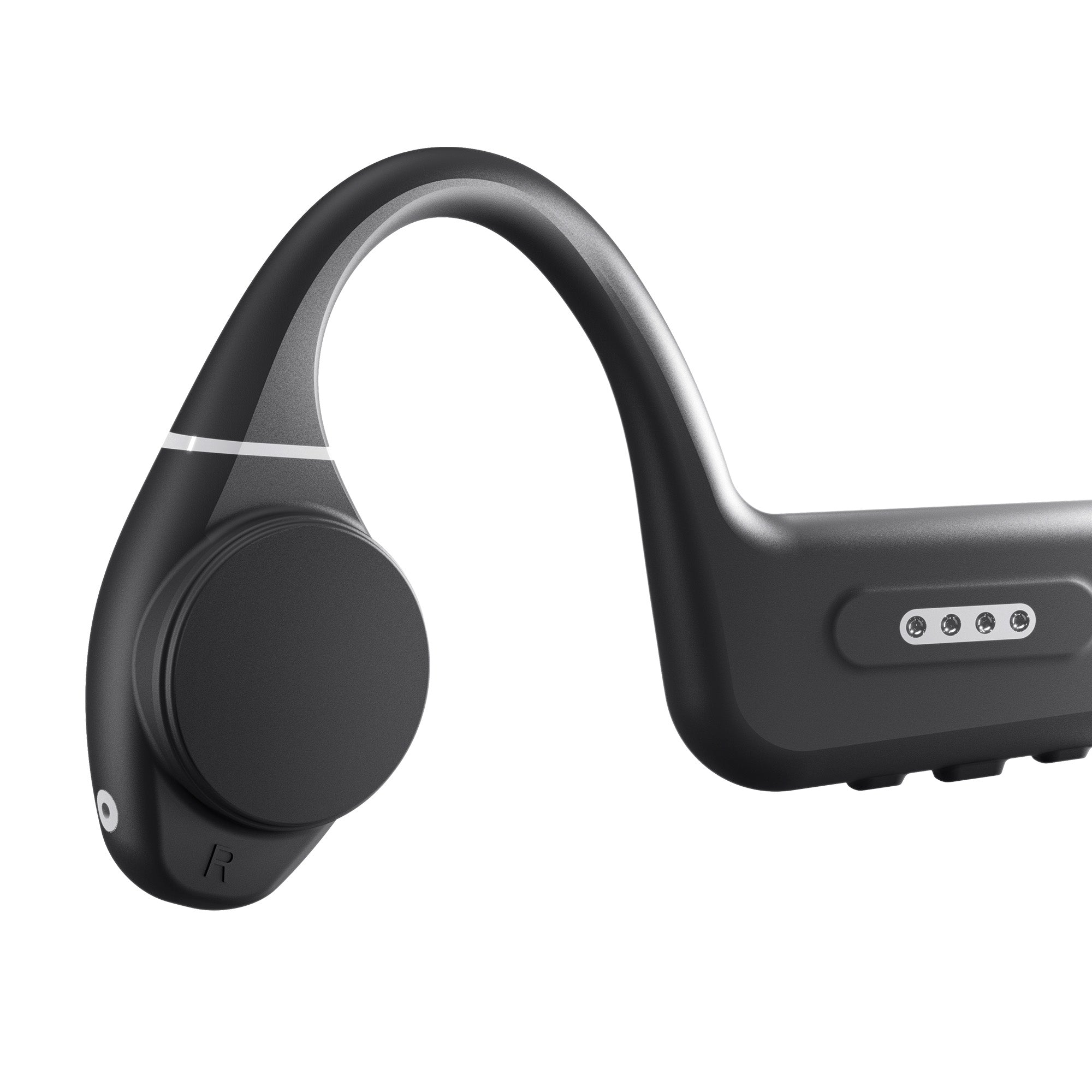 Bone Dual Plus - Auriculares de conducción ósea deportivos con memoria interna