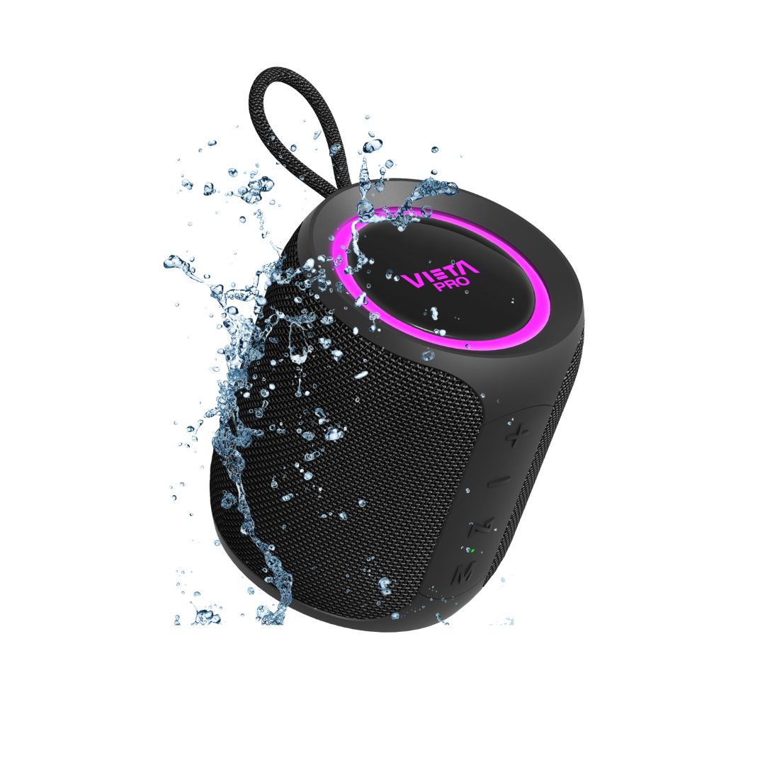 Easy 2 - Altavoz portátil de 20W con Radio FM y luces