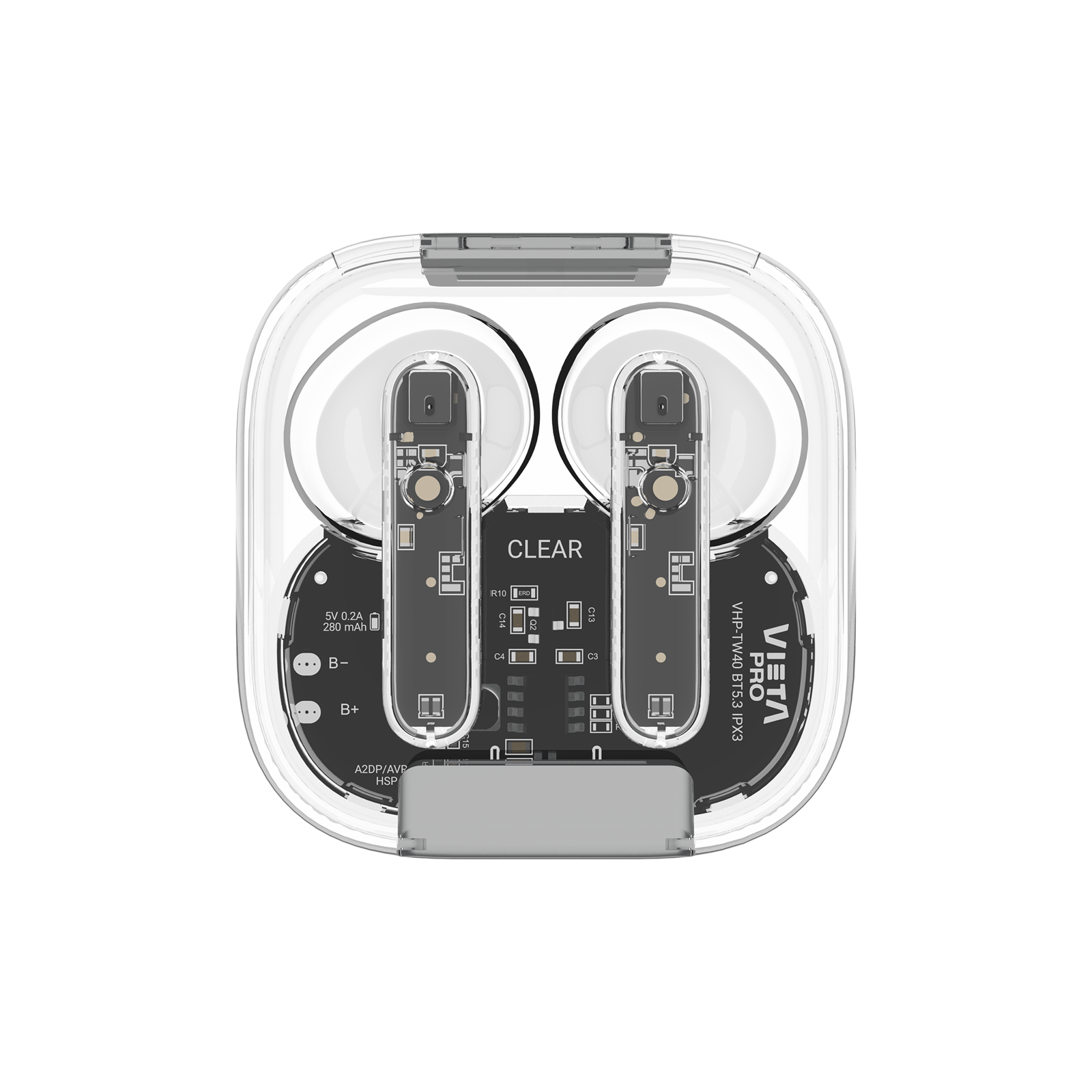 Auriculares Inalámbricos Clear - Vieta Pro