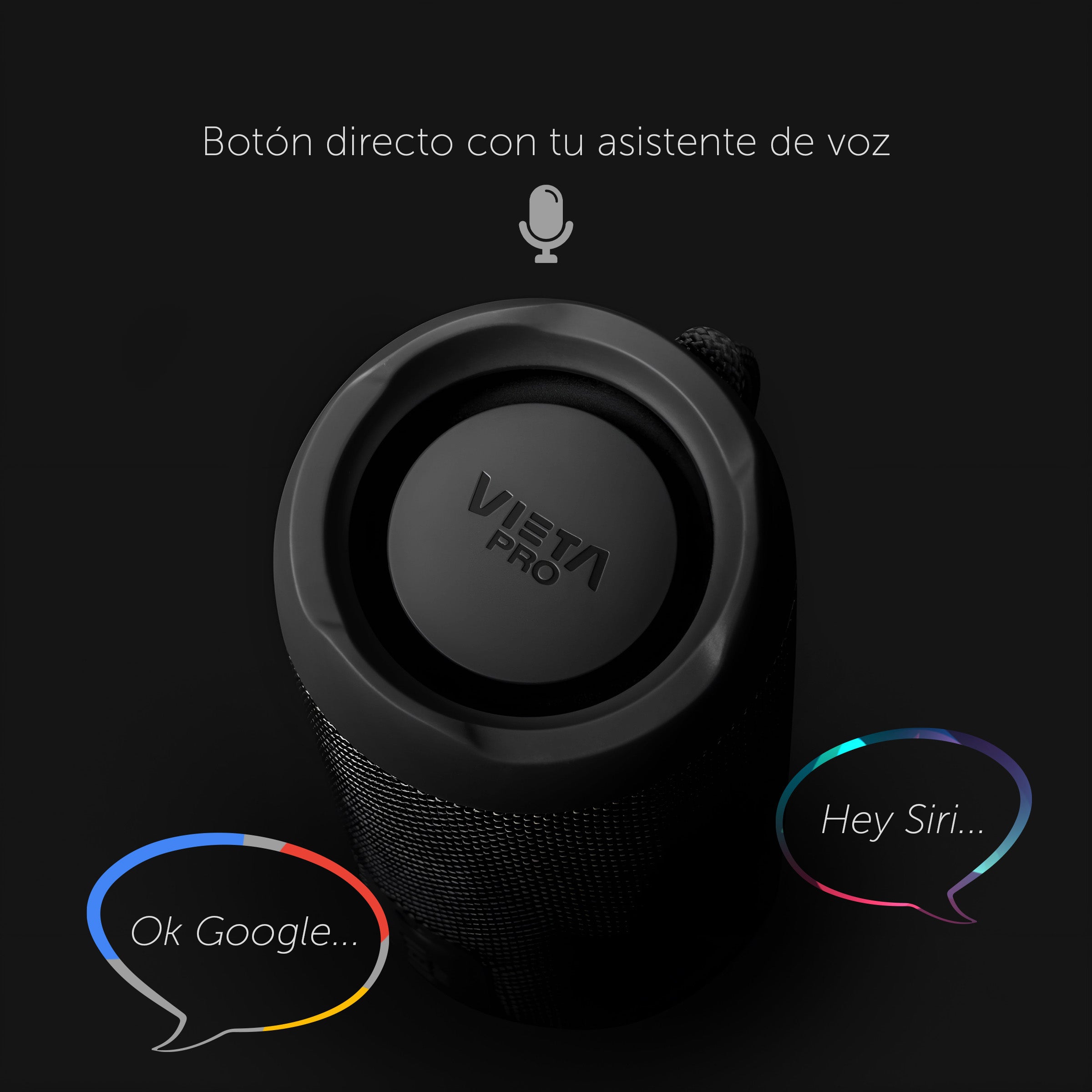 Bocina compatible con iphone y android de Vieta Pro