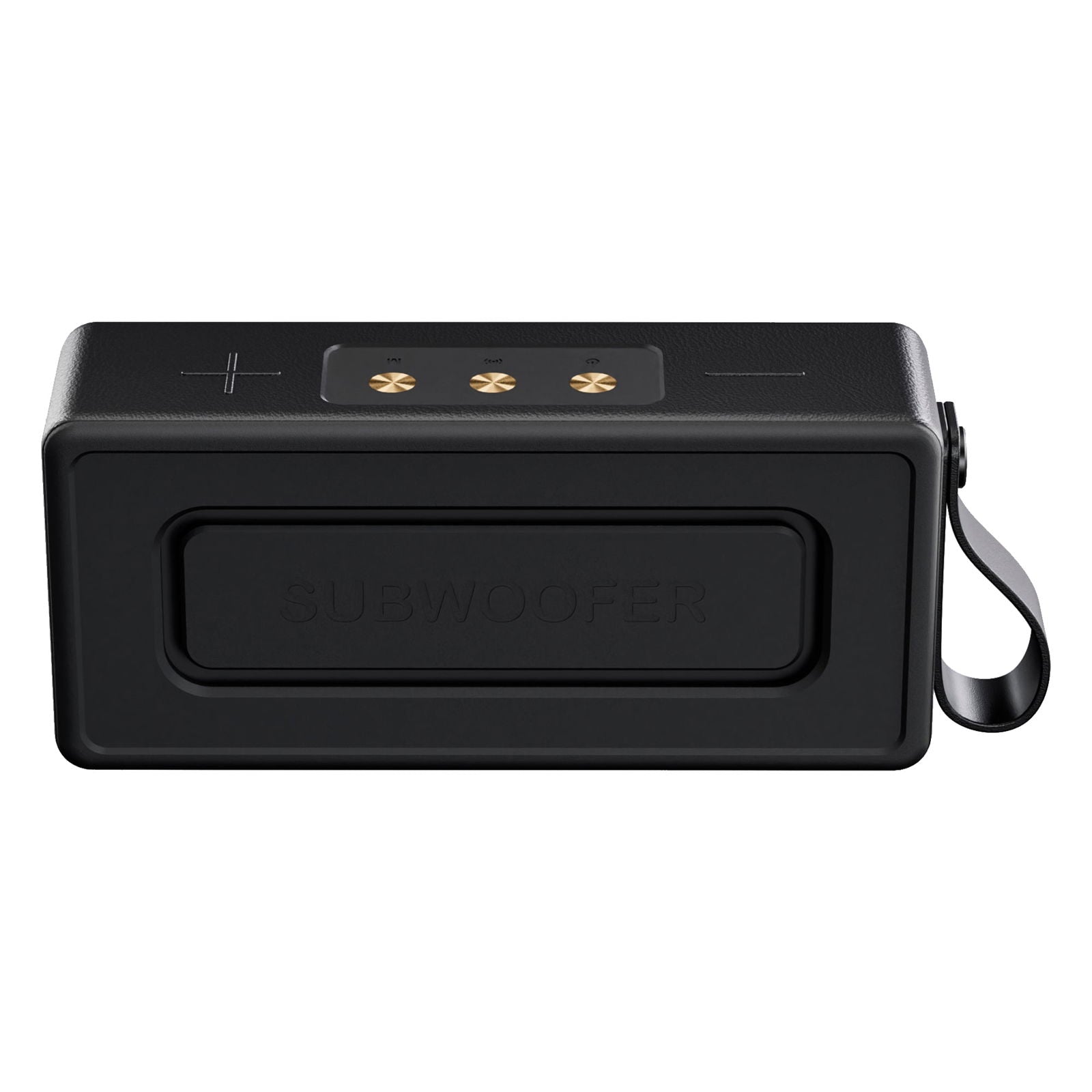 Altavoz estilo antiguo negro vintage