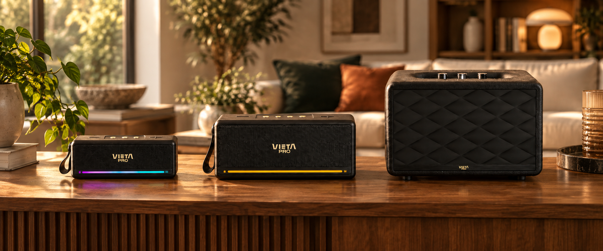 Altavoces Portátiles Retro