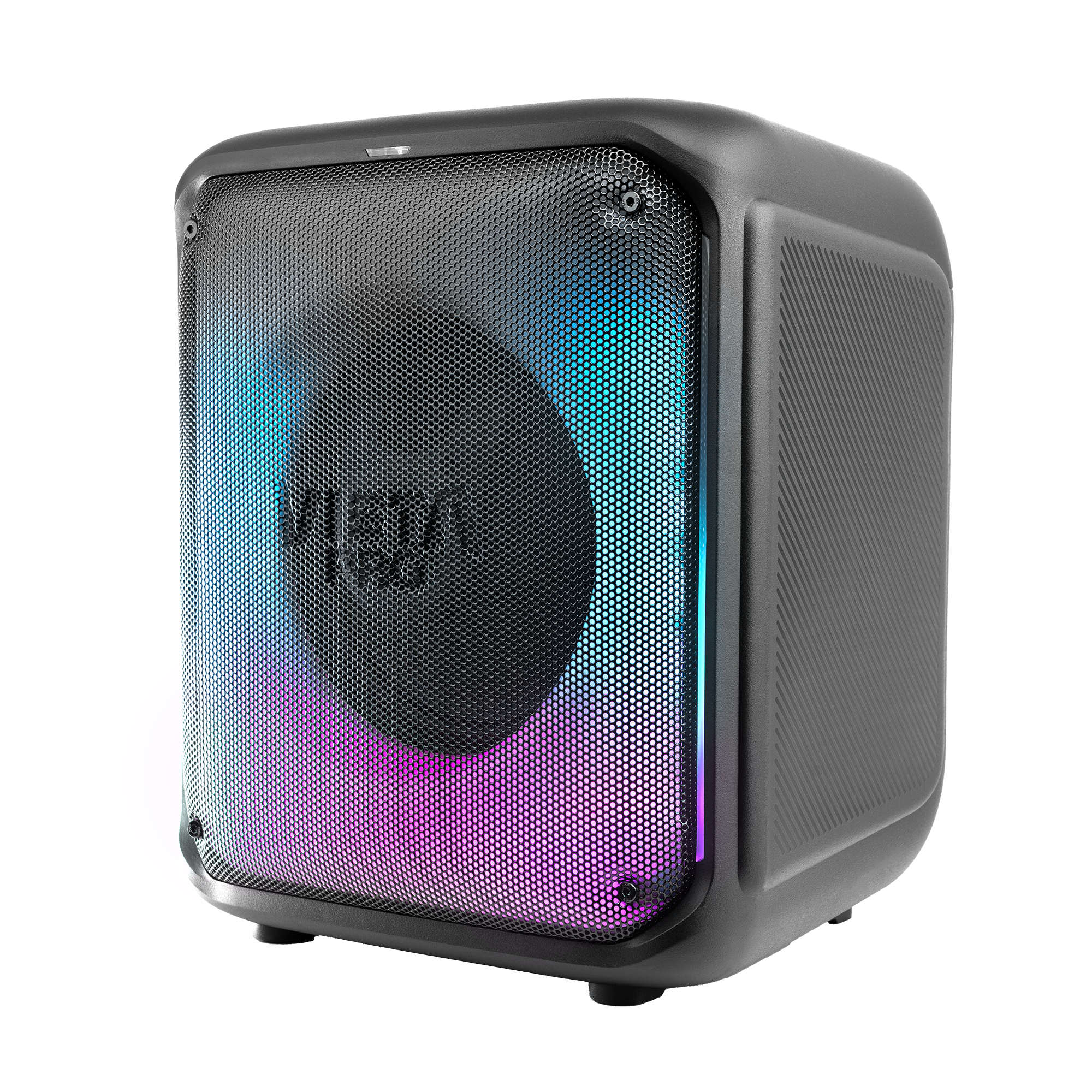 Party 6 - Altavoz bluetooth potente de 120W con Luces LED RGB y micrófono karaoke