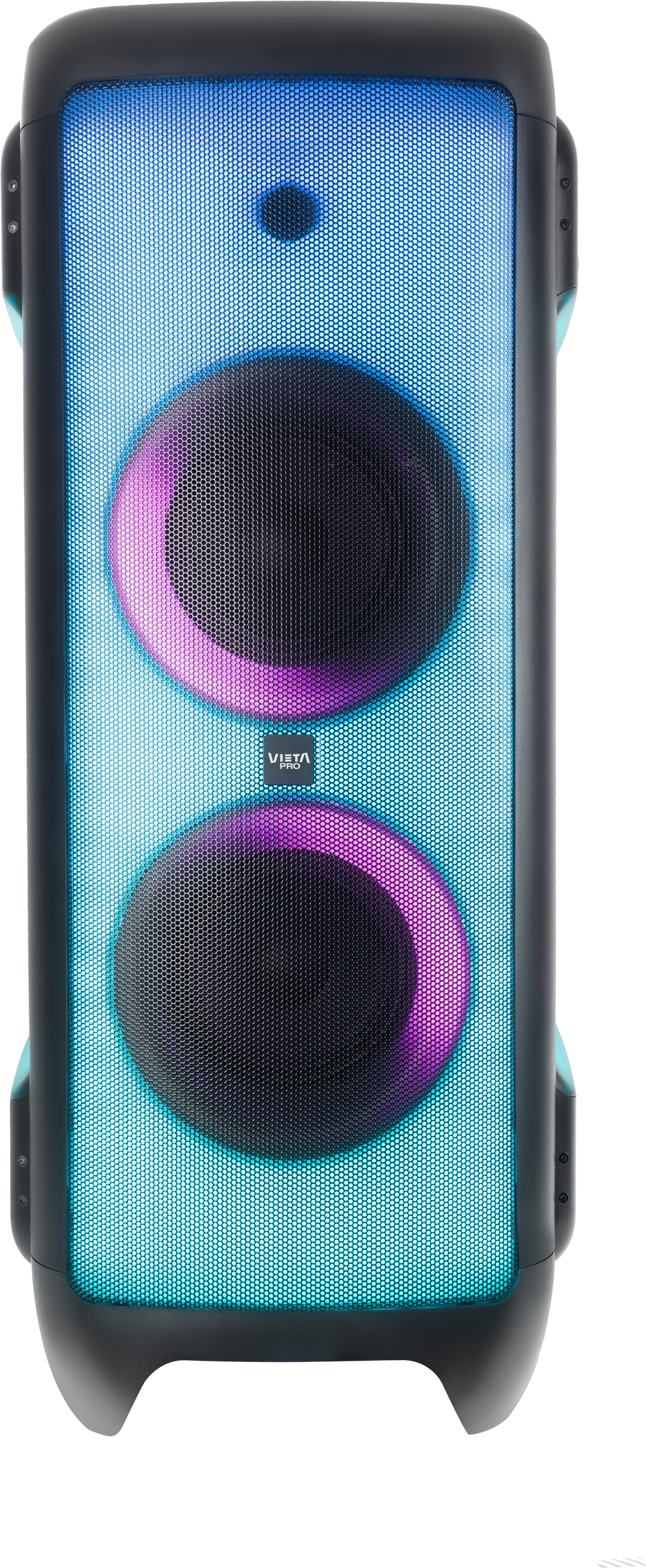 Party 50 - Altavoz bluetooth potente de 1200W con Luces LED RGB y micrófono karaoke