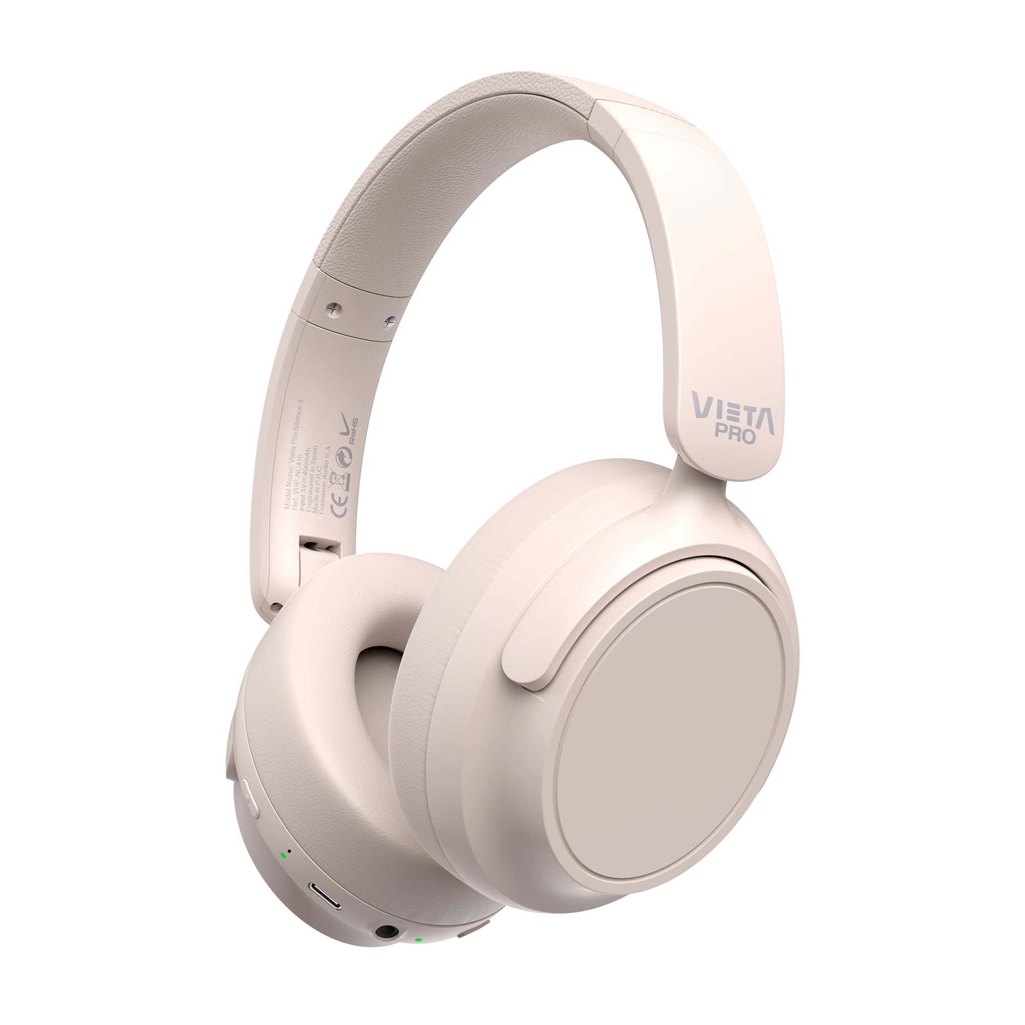 Silence 3 - Bluetooth Headband Headphones with ANC White