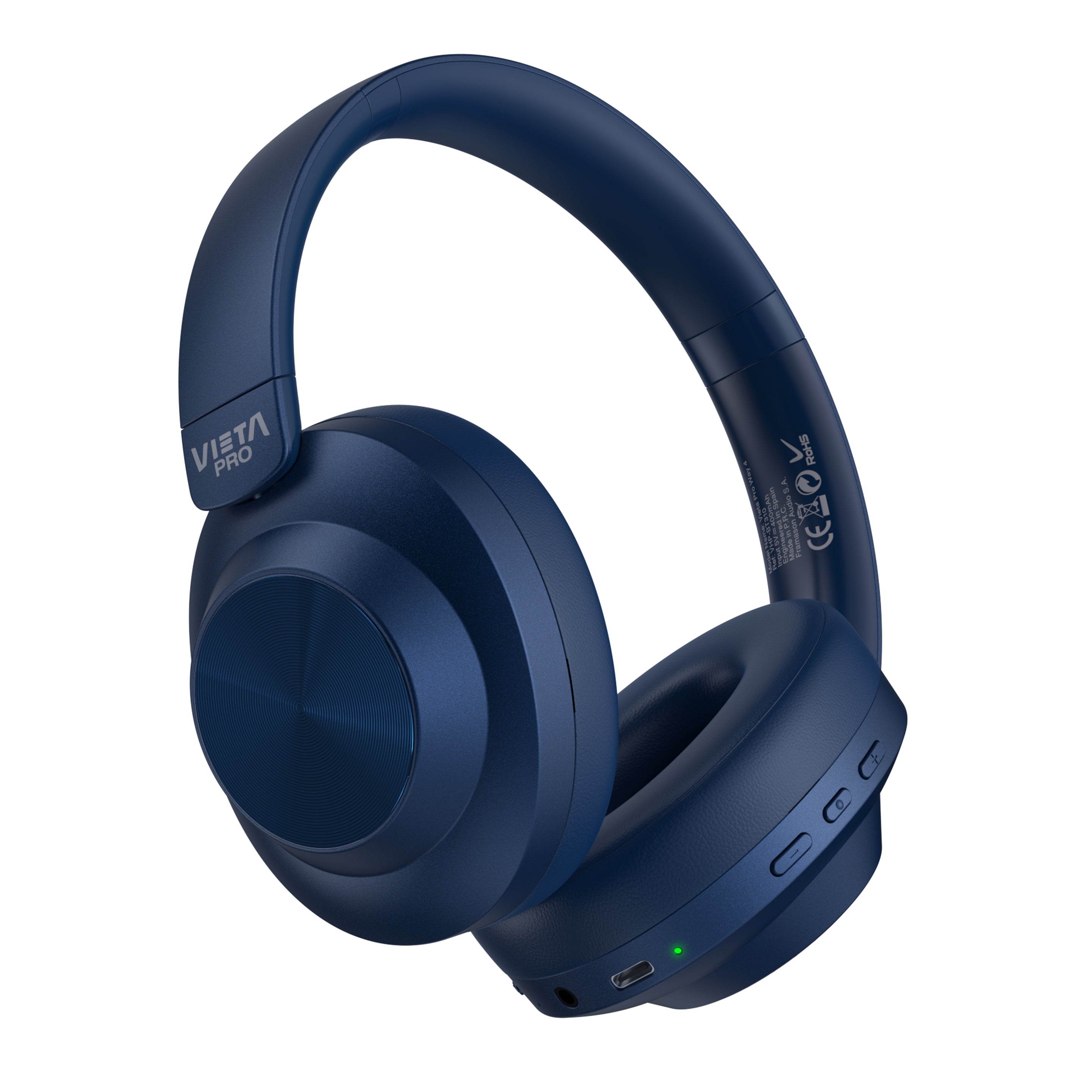 Way 4  - Auriculares de Diadema Bluetooth Azules