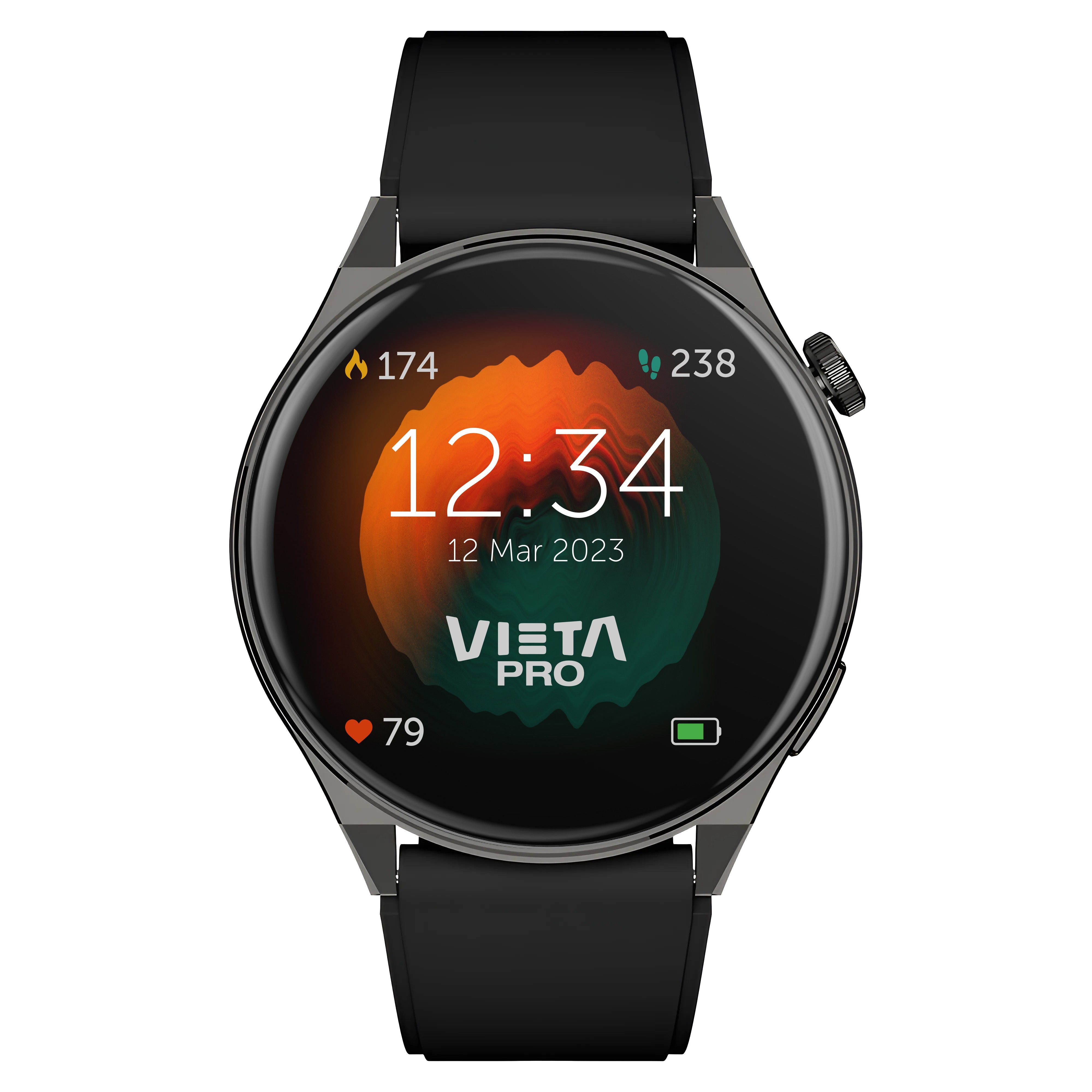 Smartwatch Wear 2 Max - Reloj Inteligente Deportivo con Pantalla redonda AMOLED de 47mm