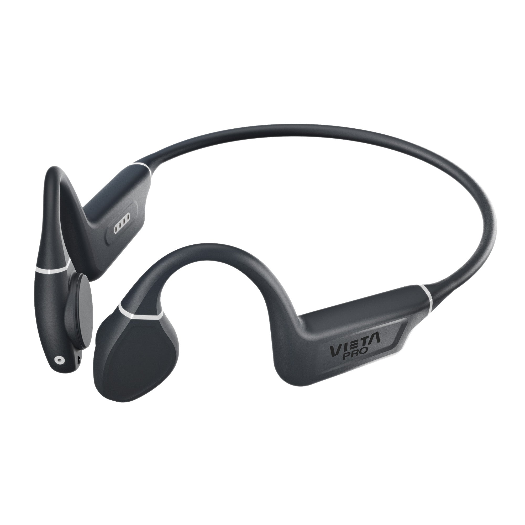 Bone Dual Plus - Auriculares de conducción ósea deportivos con luz RGB