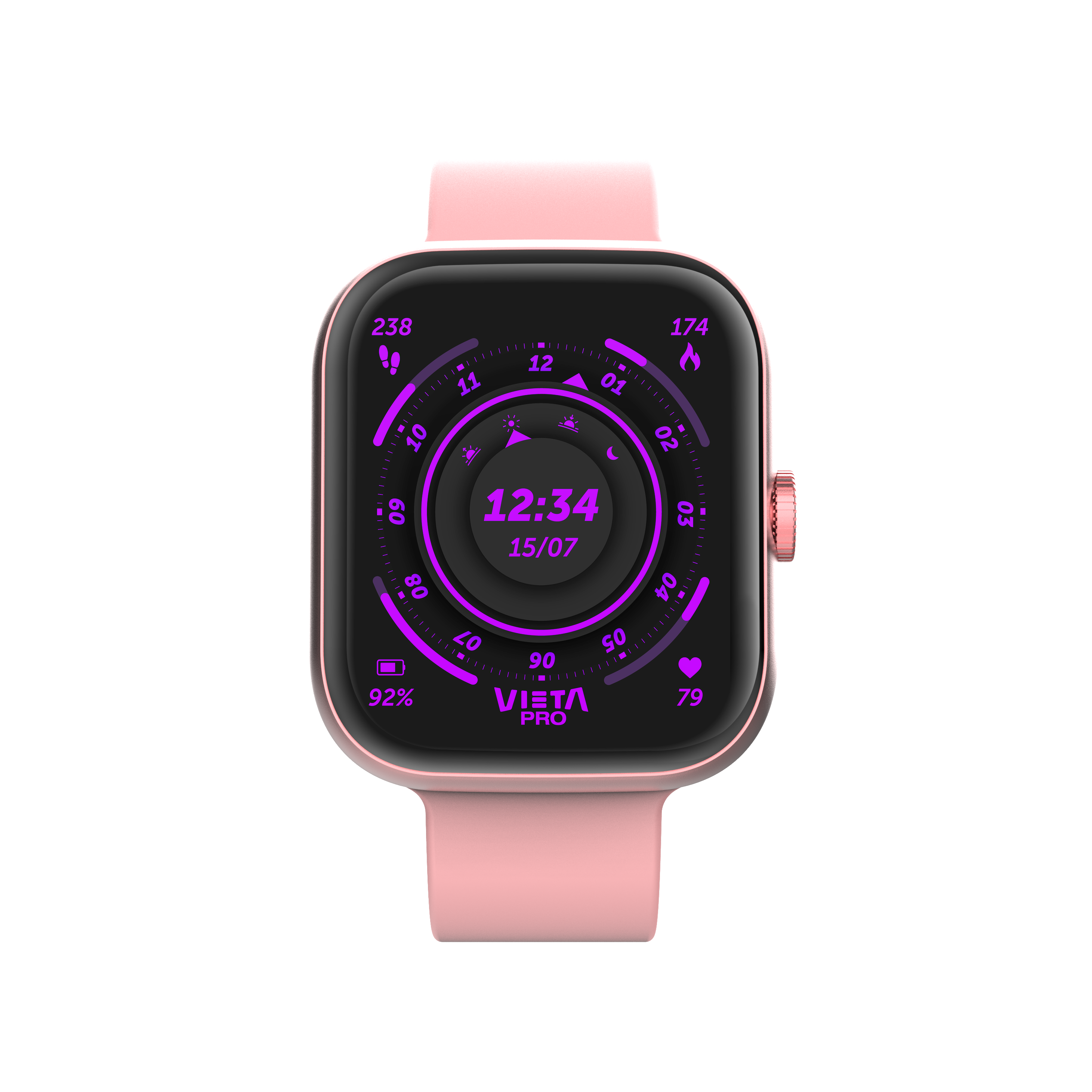 Smartwatch Beat 7 - Reloj inteligente deportivo con pantalla AMOLED y batería de 7 días