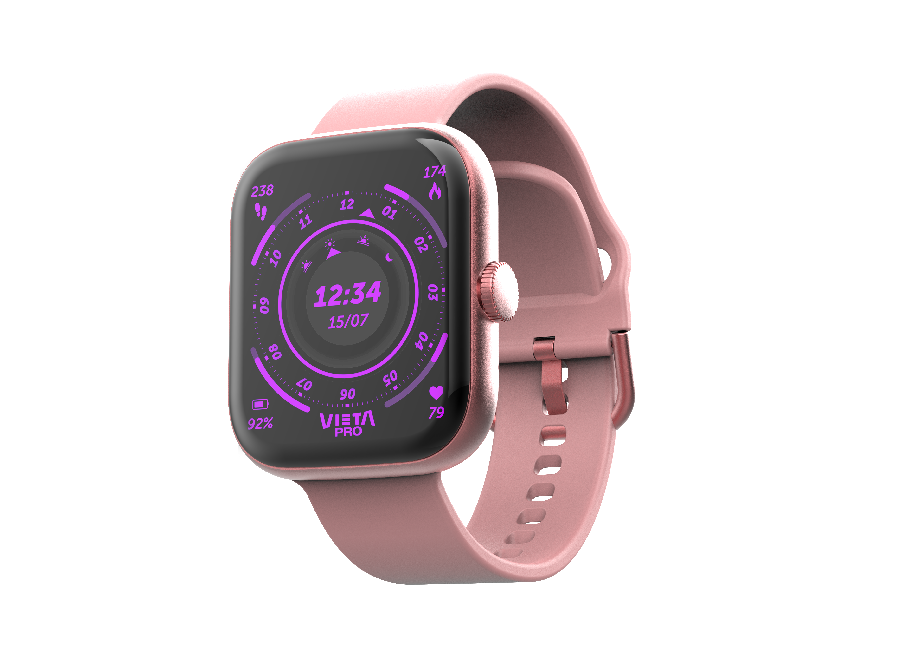 Smartwatch Beat 7 - Reloj inteligente deportivo con pantalla AMOLED y batería de 7 días