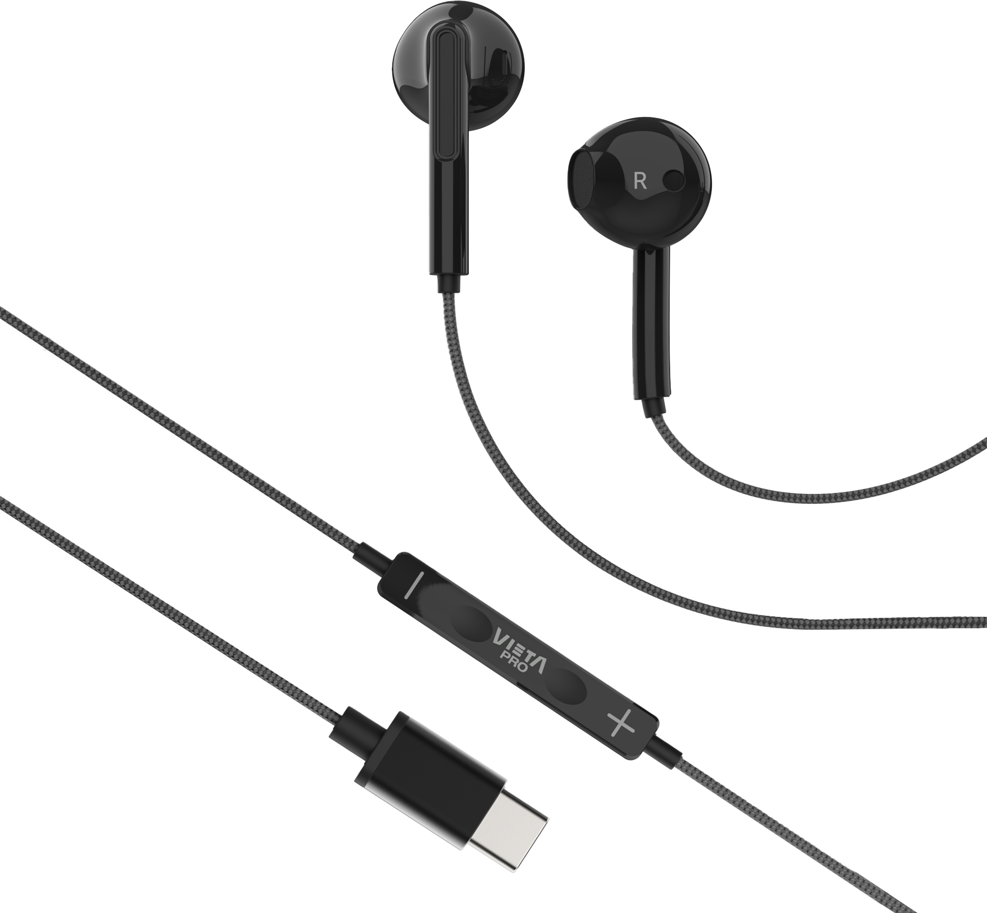 Homy 2 - Auriculares de botón con cable con coexión USB-C