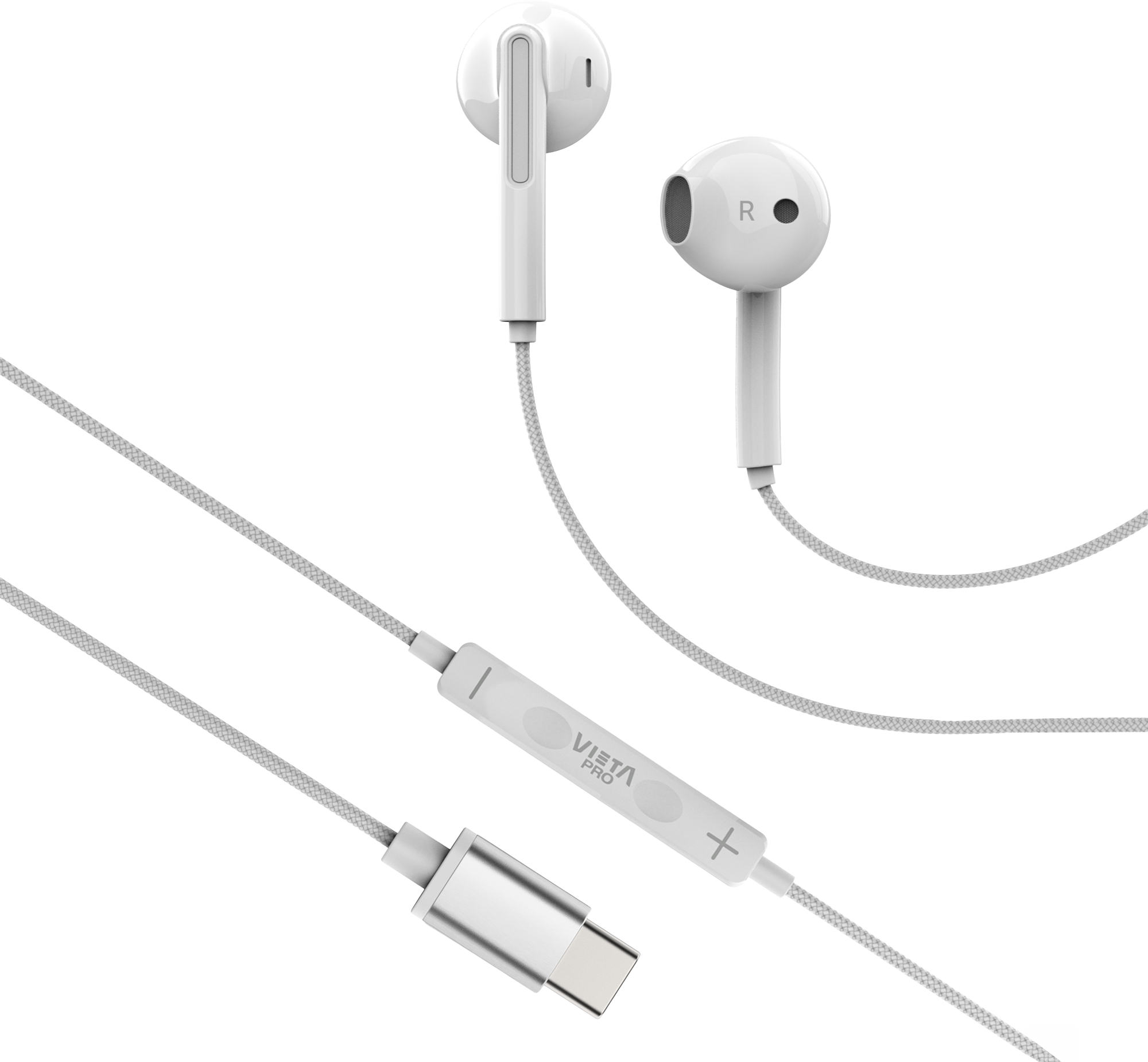 Homy 2 - Auriculares de botón con cable con coexión USB-C