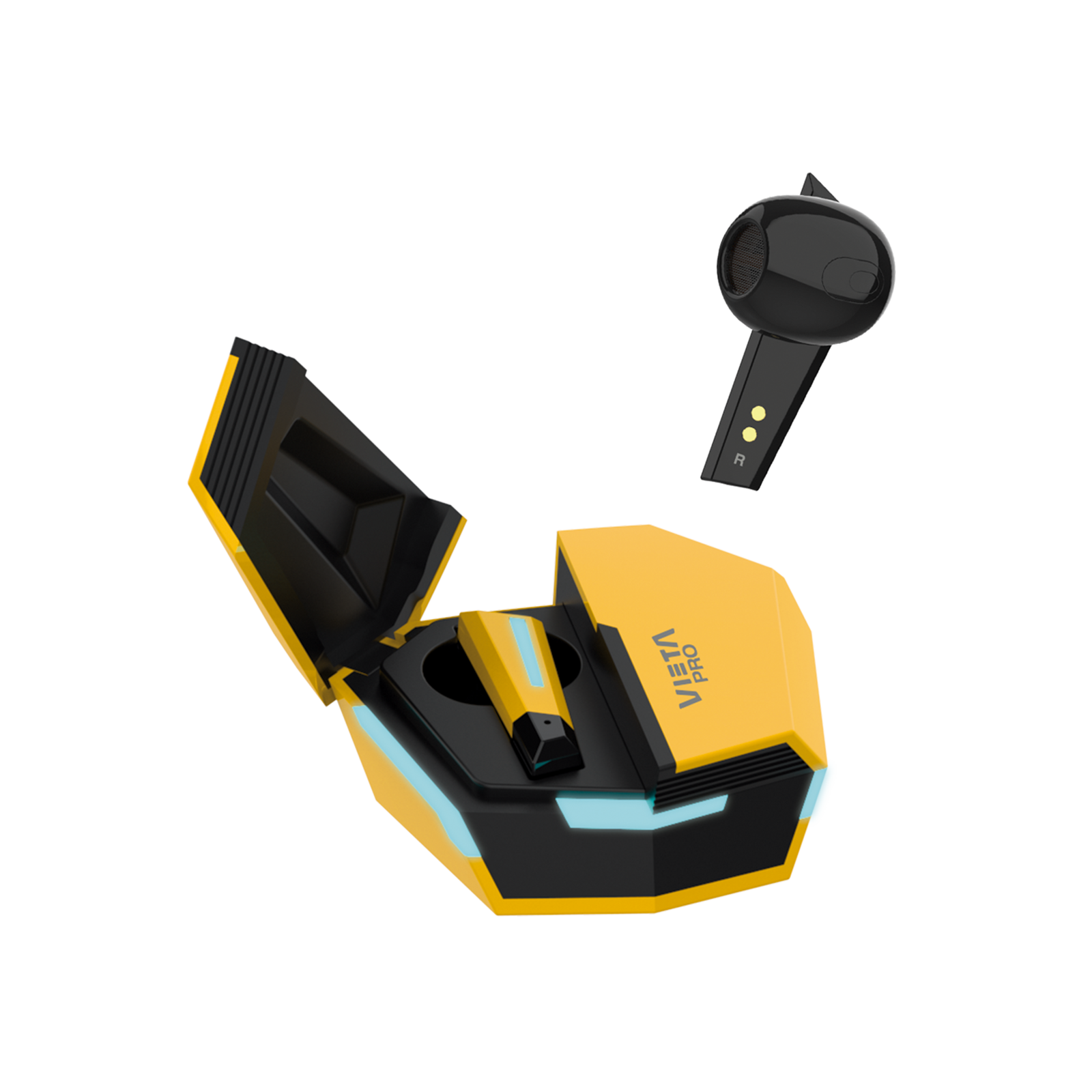 Transformer - Auriculares inalámbricos bluetooth amarillo